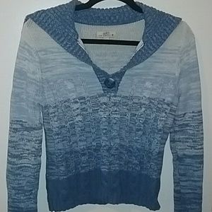 So... blue ombre sweater